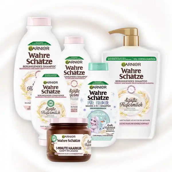 Shampoo Sanfte Hafermilch Empfindliches Haar & Sensible Kopfhaut