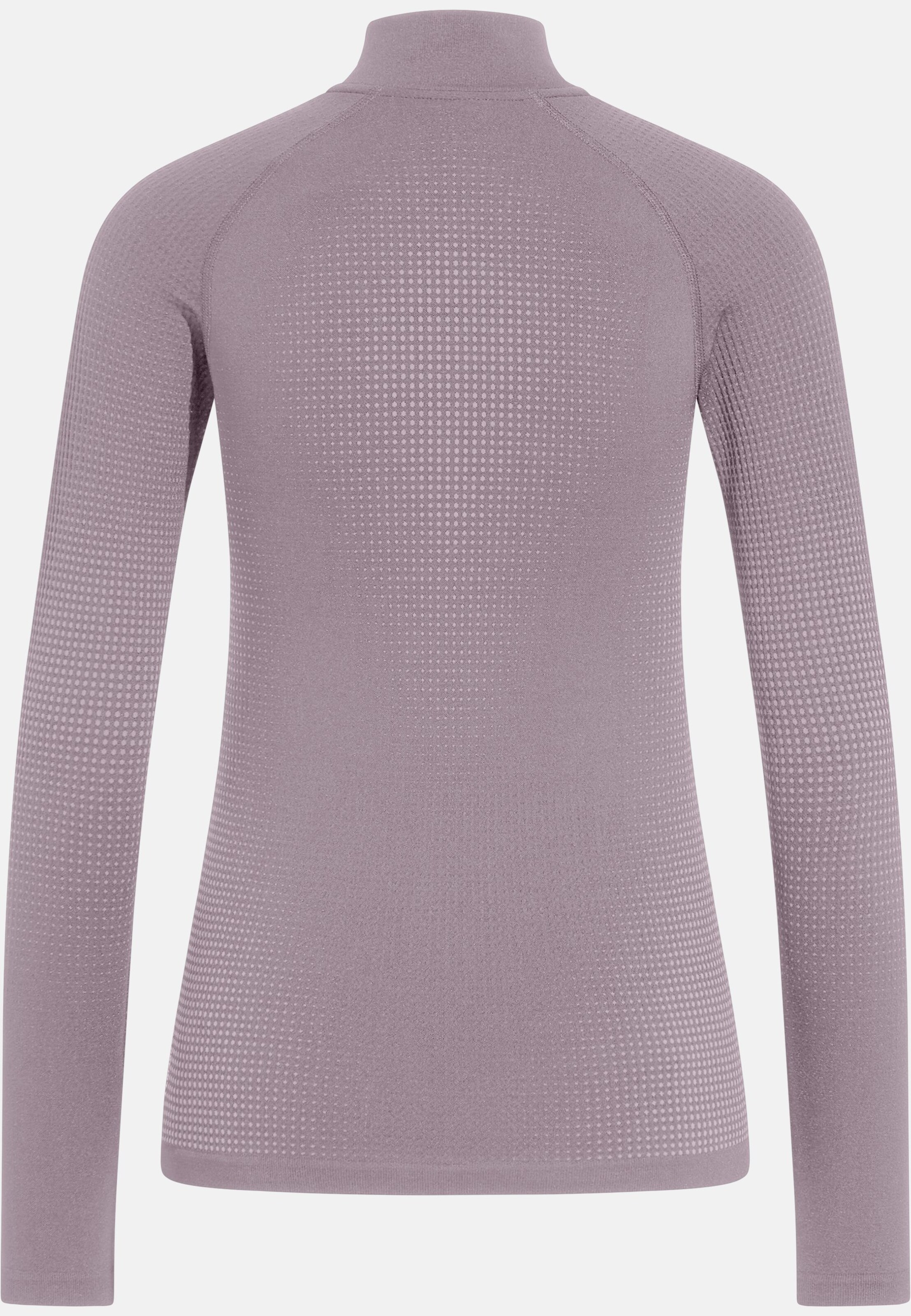 Performance Warm Base Layer Half Zip in gray ridge