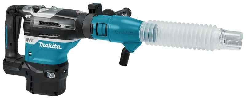 Makita HR005GZ04 40V Max Combihamer body in koffer met stofafzuiging en AWS zender