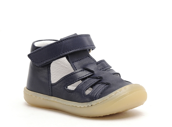 Bellamy nu pieds bebe flexi bel lopp bleu
