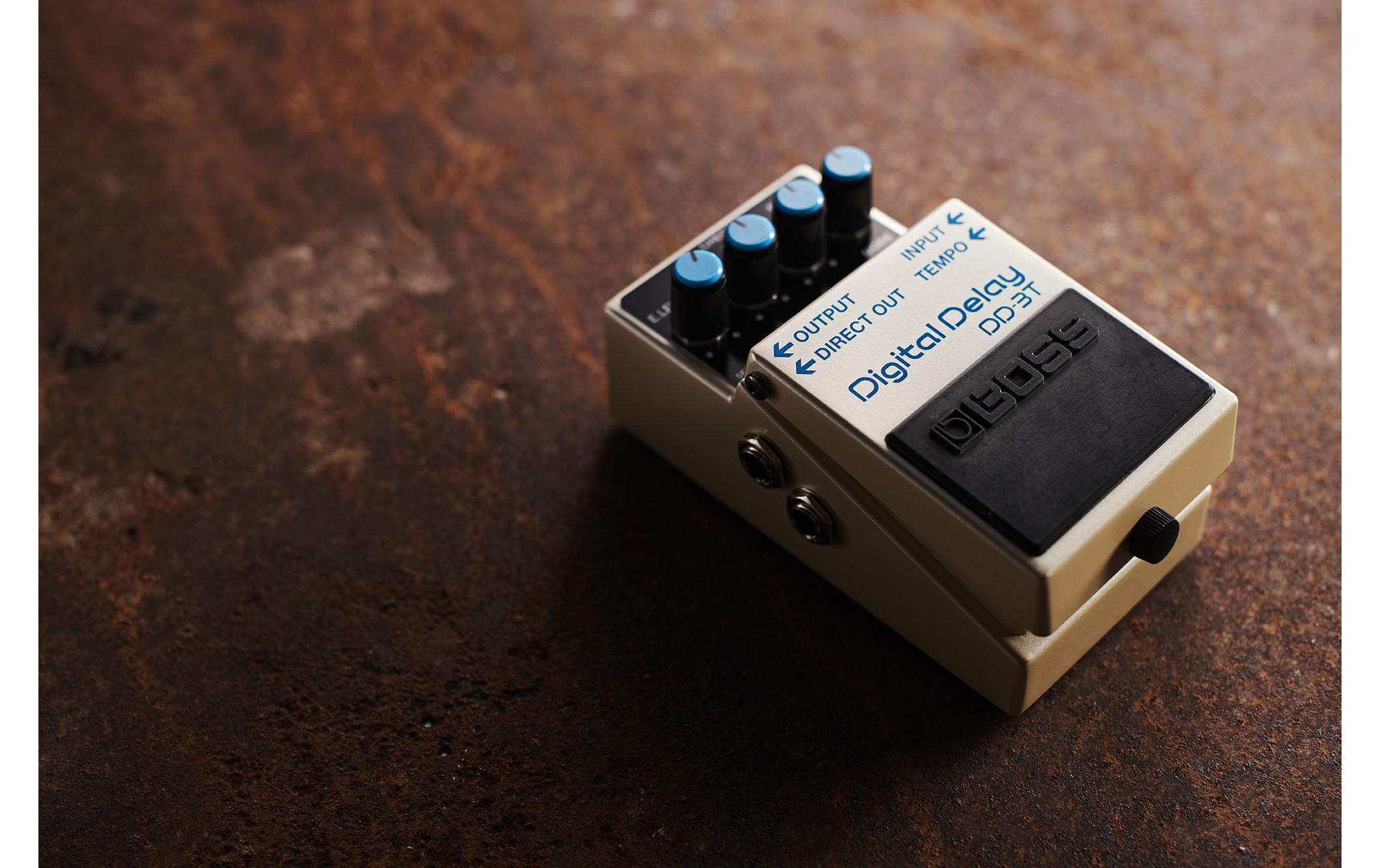 Pedal DD-3T<br>Das legendäre Digital Delay – weiterentwickelt für moderne Musiker