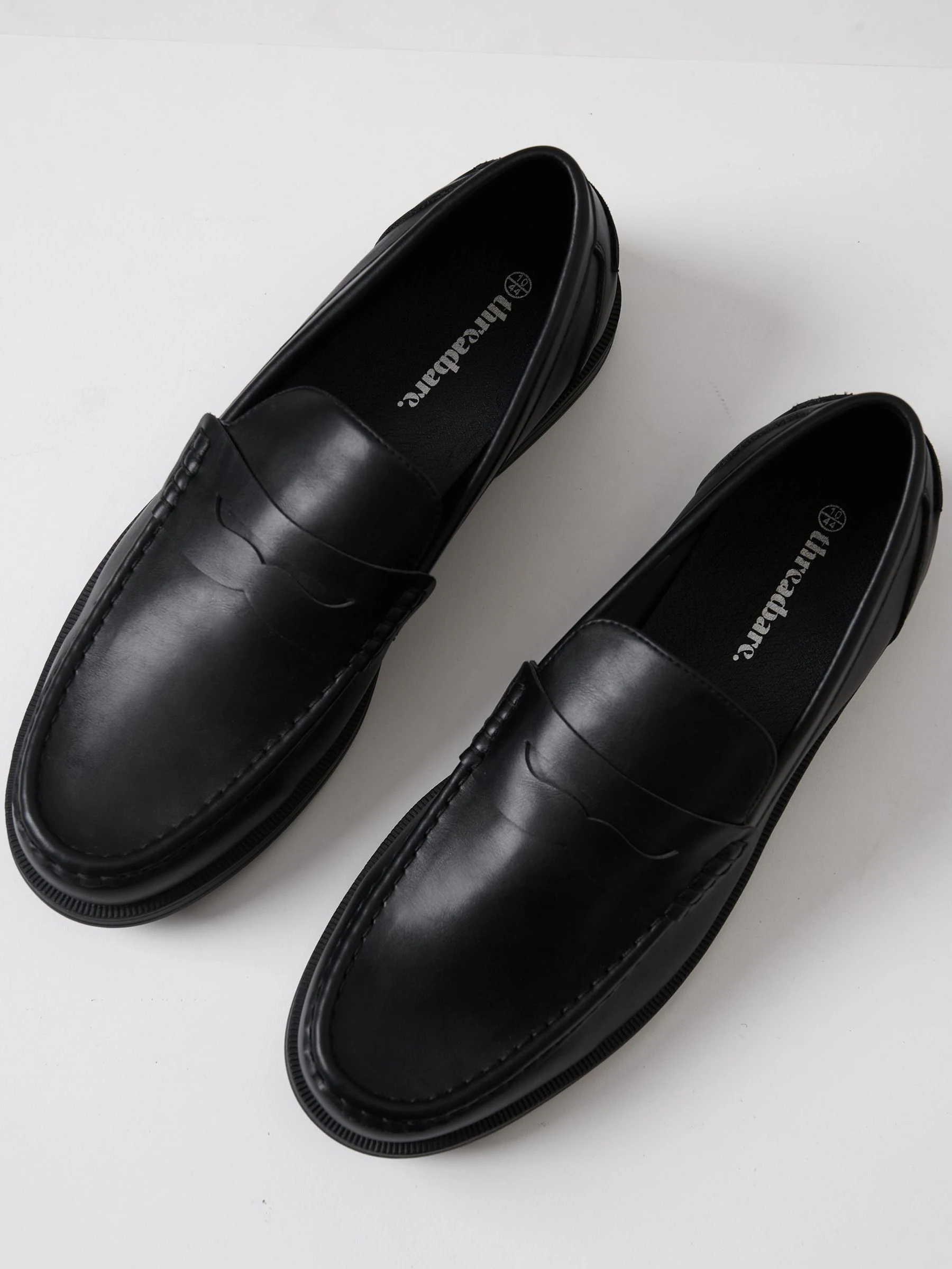 Threadbare Faux Leather Penny Loafers