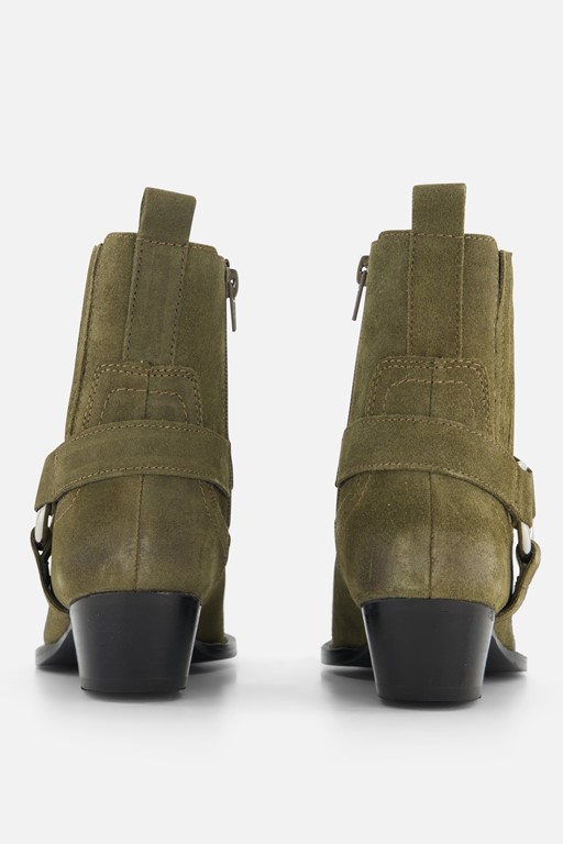 Cellini Cowboylaarzen groen Suede