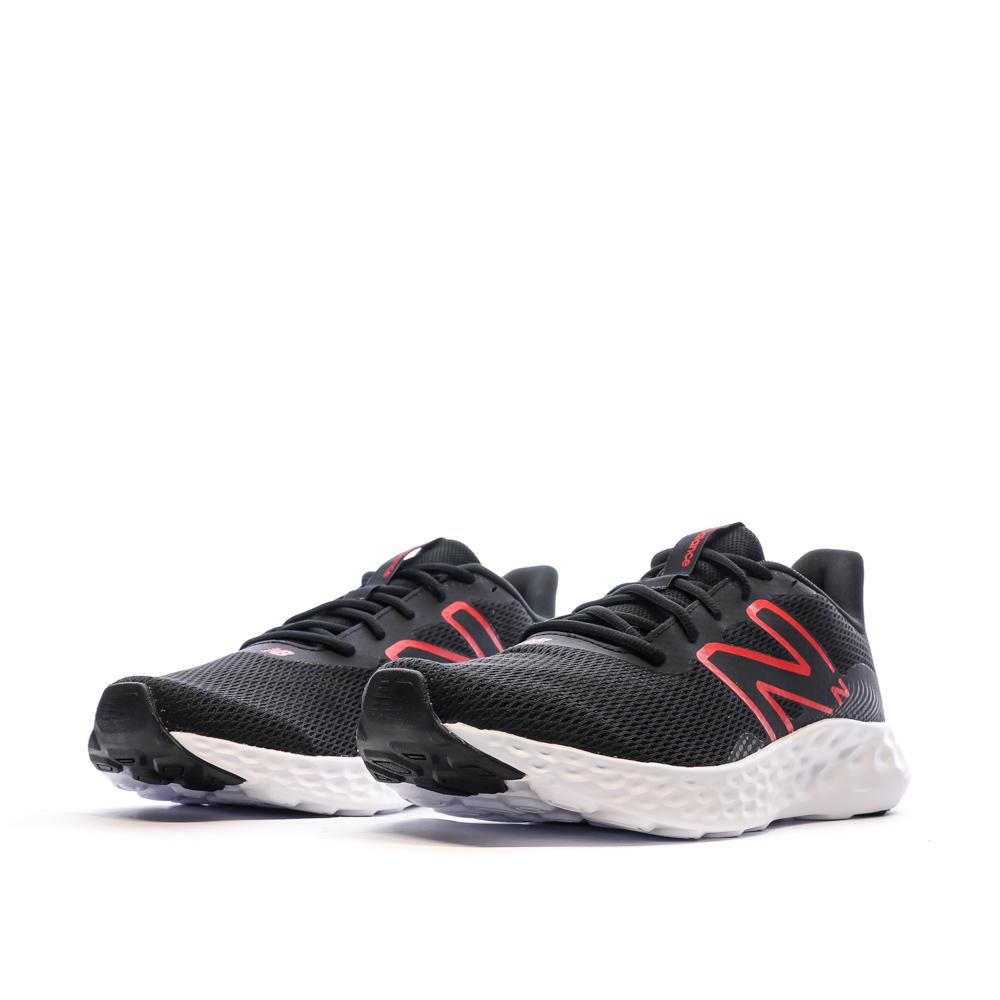New Balance Chaussures de Running Noir/Rouge Homme New Balance 411