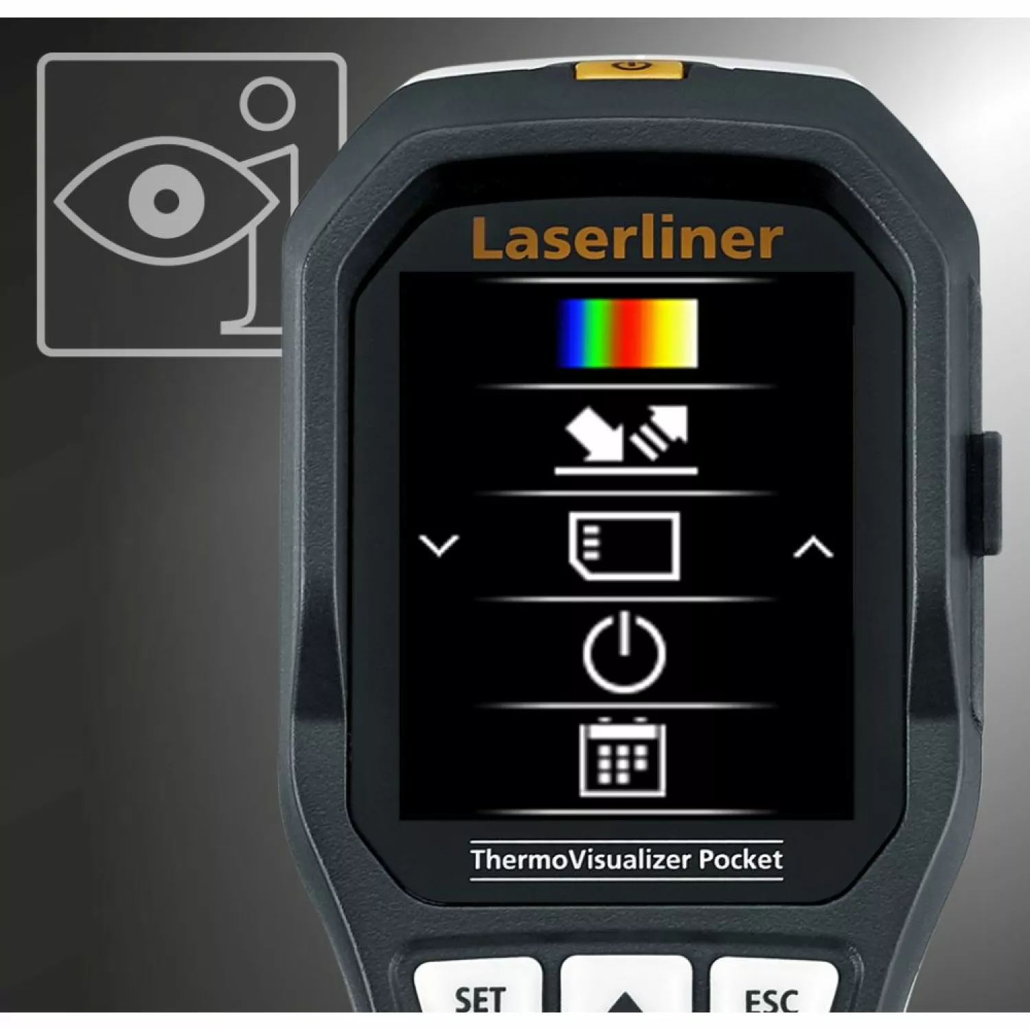 Laserliner 082.074A ThermoVisualizer Pocket Infrarood thermometer