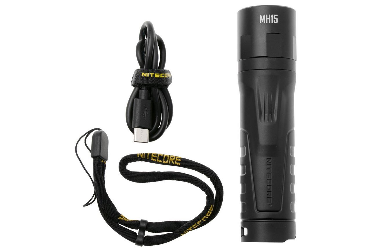 Nitecore MH15 oplaadbare led-zaklamp, 2000 lumen
