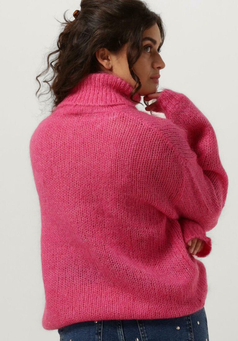 Y.A.S. fuchsia y.a.s. coltrui yaslambi ls knit rollneck pullover s.