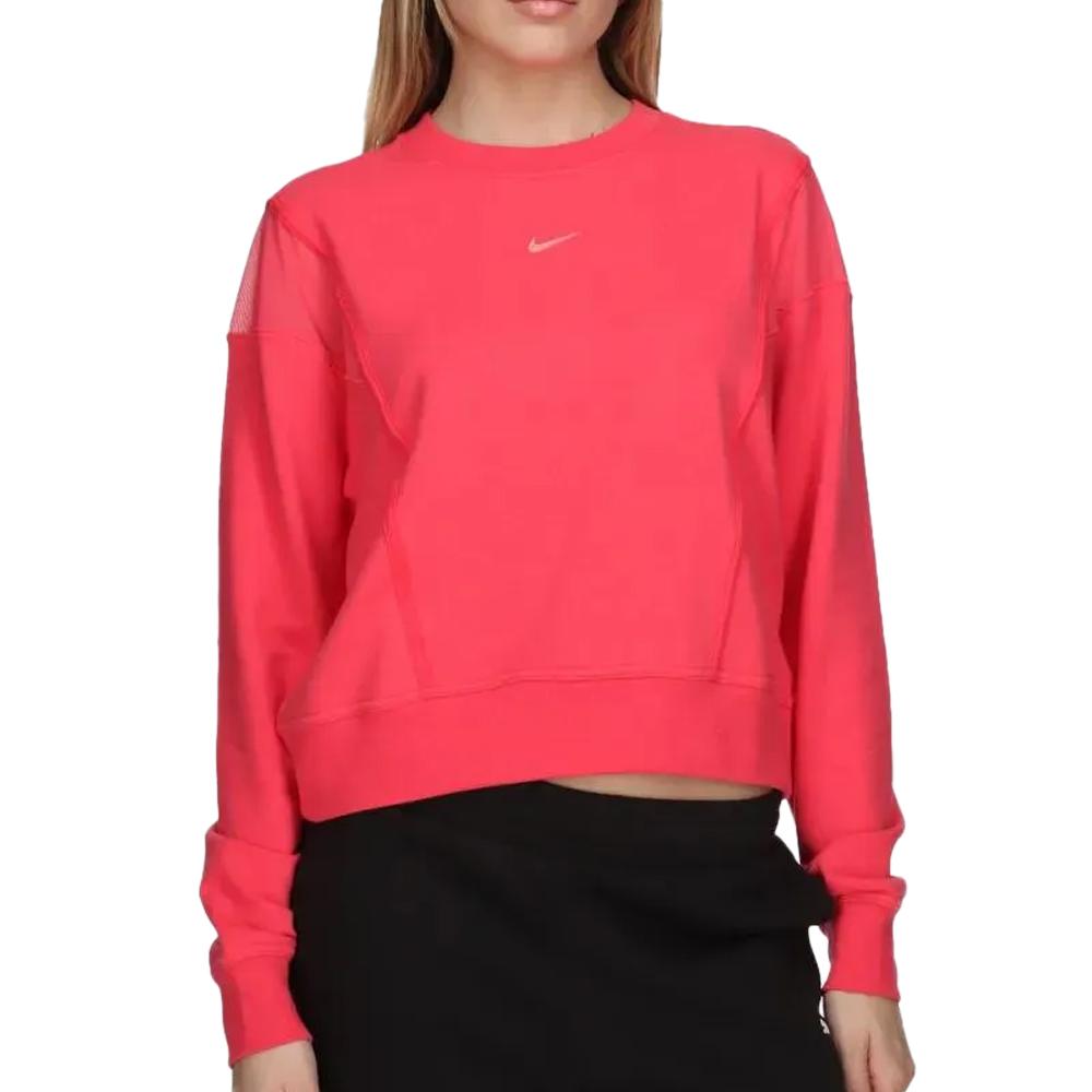Nike Sweat Rose Femme Nike One Crew