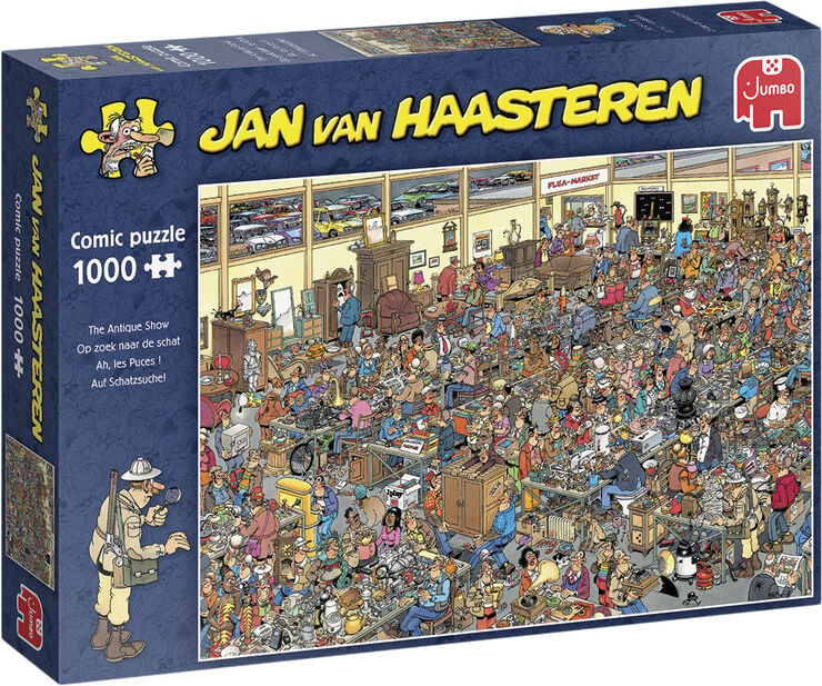 Jan Van Haasteren puslespil JvH The Antique Show