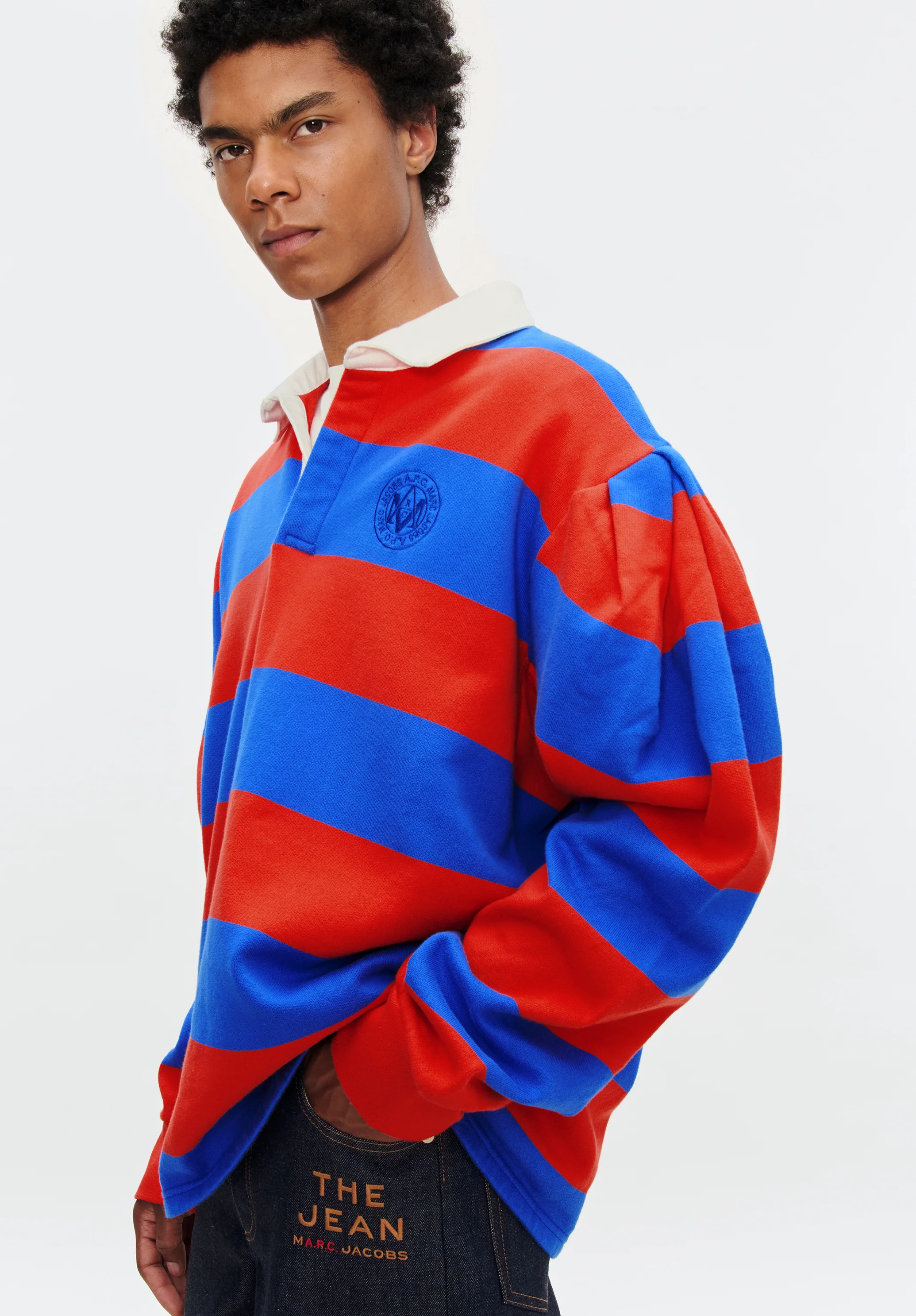 A.P.C. x Marc Jacobs. The Unisex Rugby - Bleu / rouge