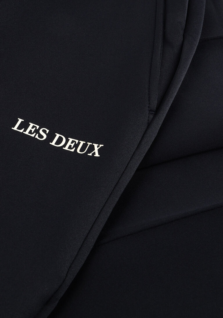 donkerblauwe les deux joggingbroek ballier track pants