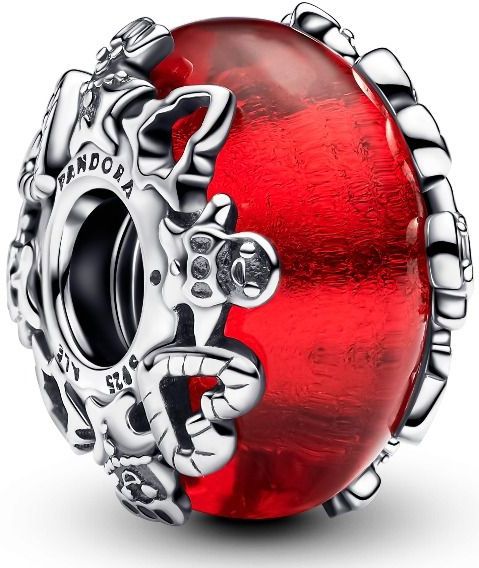 Pandora - Christmas Magic Murano Glass Charm - Bedel