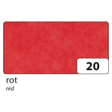 Folia Transparentpapier Rolle 70X100 cm, rot