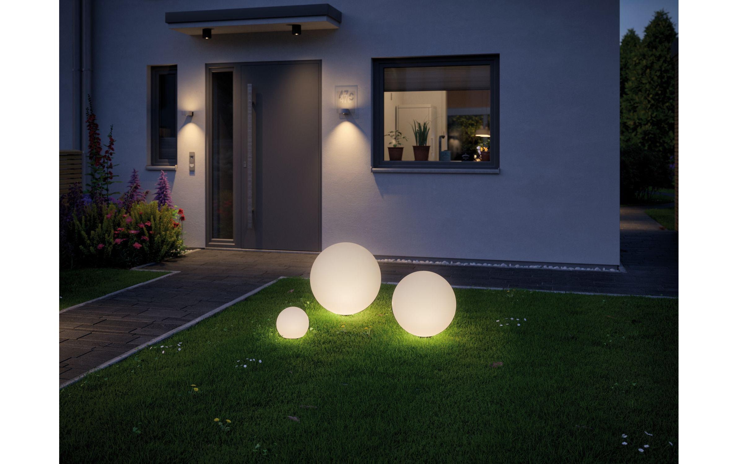 Paulmann Gartenleuchte »Plug & Shine GLOBE 40 cm« Warmweiss