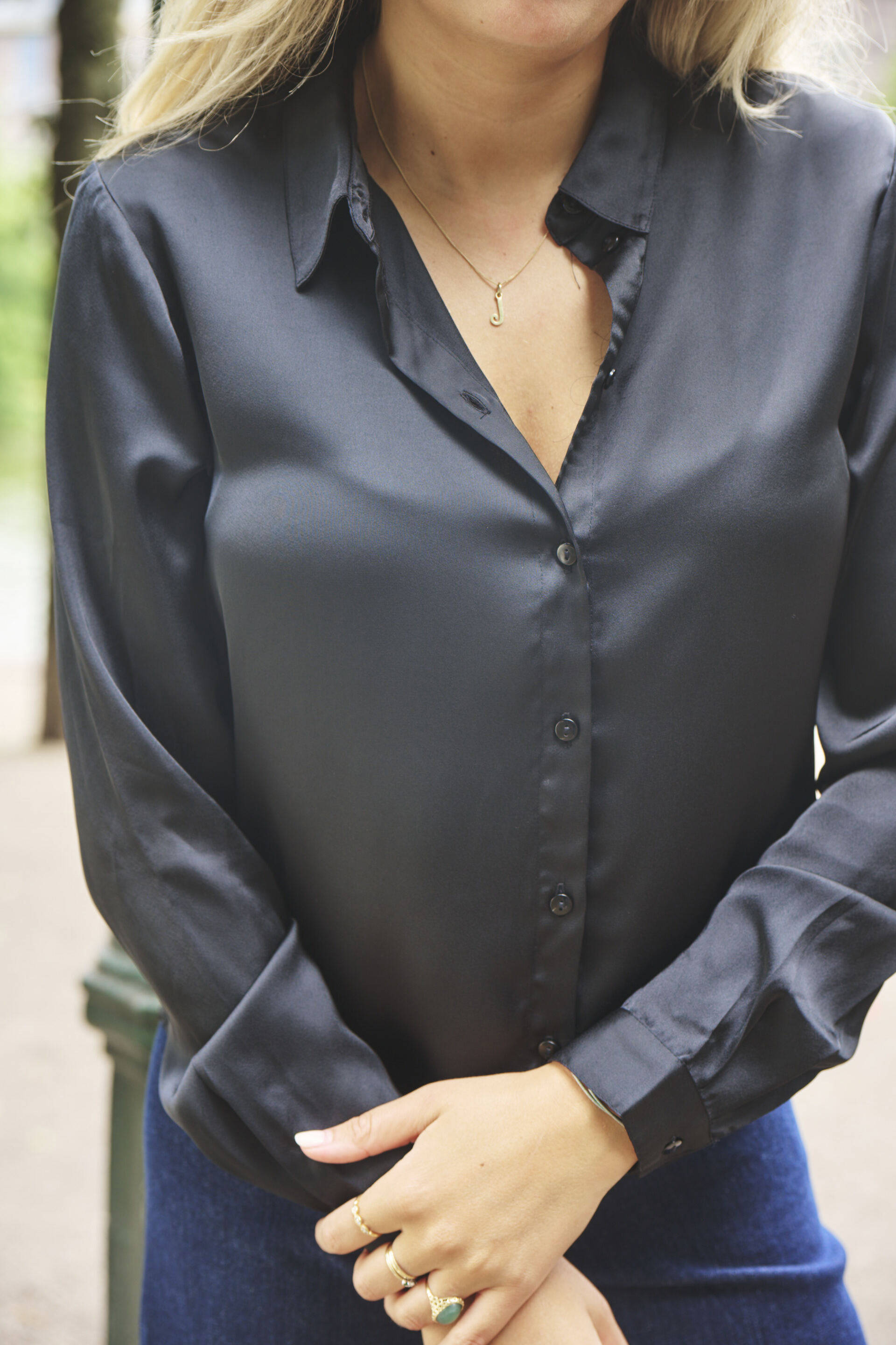 JDY blouse JDYFIFI zwart