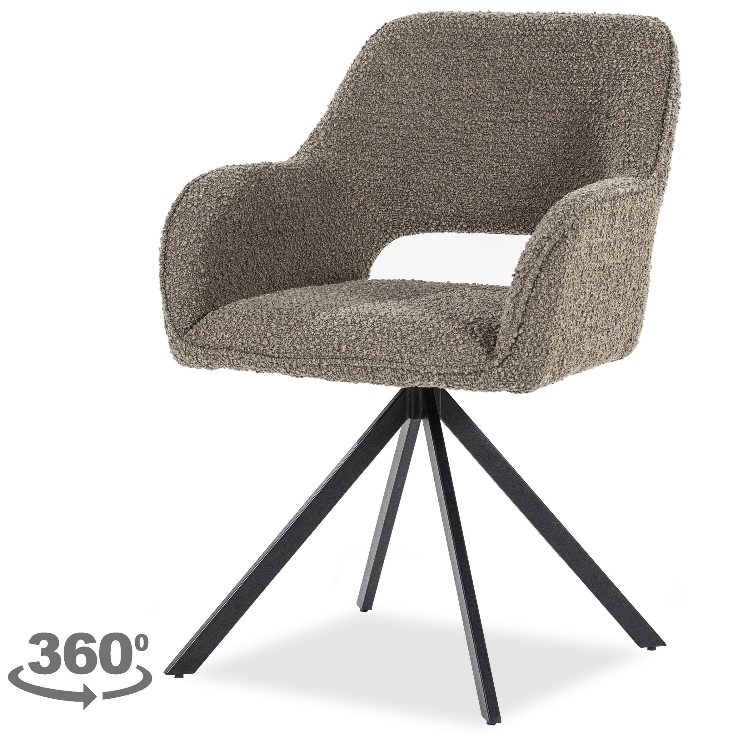 Eetkamerstoel 95835 Fabio B56 x D58 x H85.5 cm