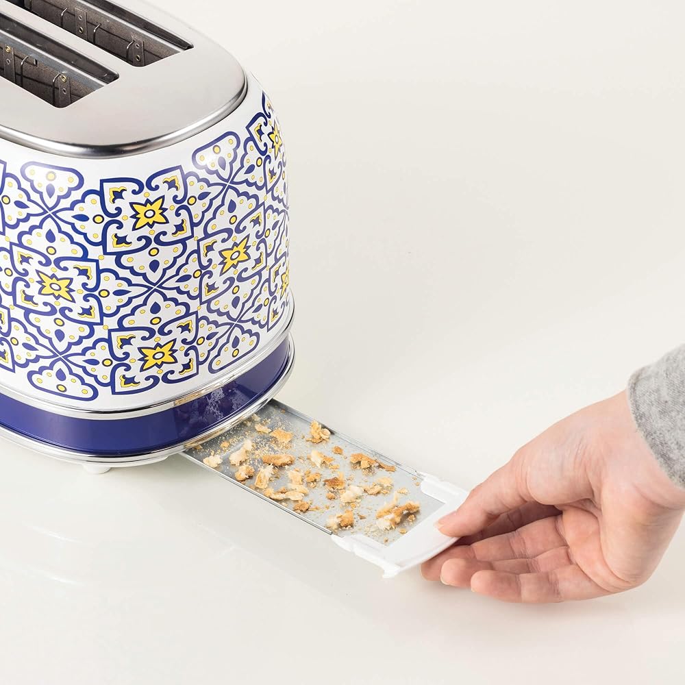 Ariete 155 Grille-pain Capri, 810 W, 2 tranches, 6 niveaux de grillage, plateau ramasse-miettes, fonction défrost, éjection automatique : Cuisine et Maison