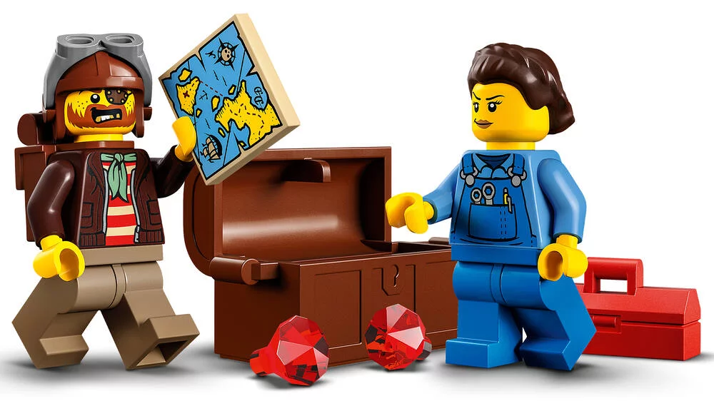LEGO®CITY 60342 - LE DÉFI DE CASCADE : L’ATTAQUE DES REQUINS