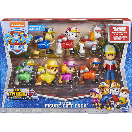 Paw Patrol Big Trucks figur gavesæt