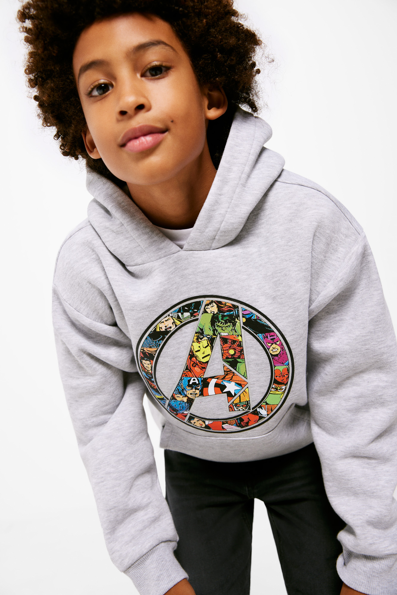 Moletom Marvel Avengers para meninos