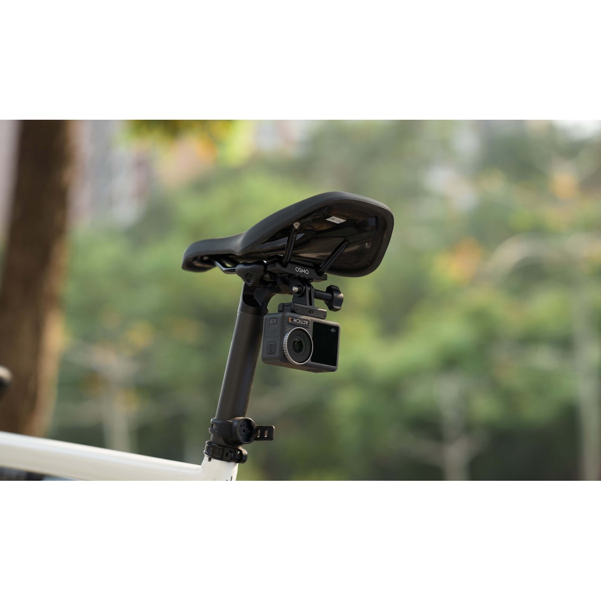 DJI Osmo Action feste for sykkelsete