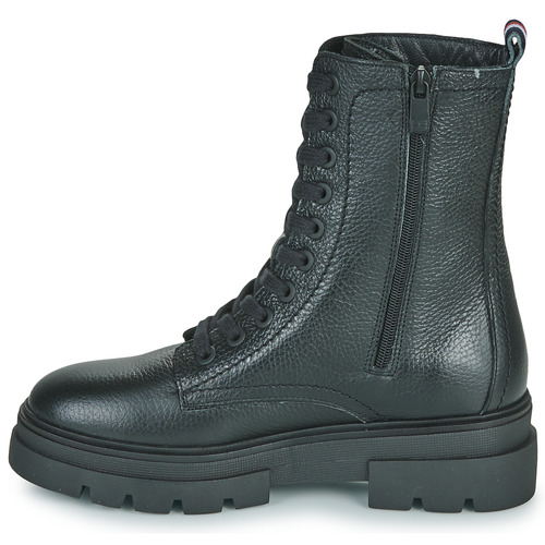 Tommy Hilfiger - MONOCHROMATIC LACE UP BOOT Negro