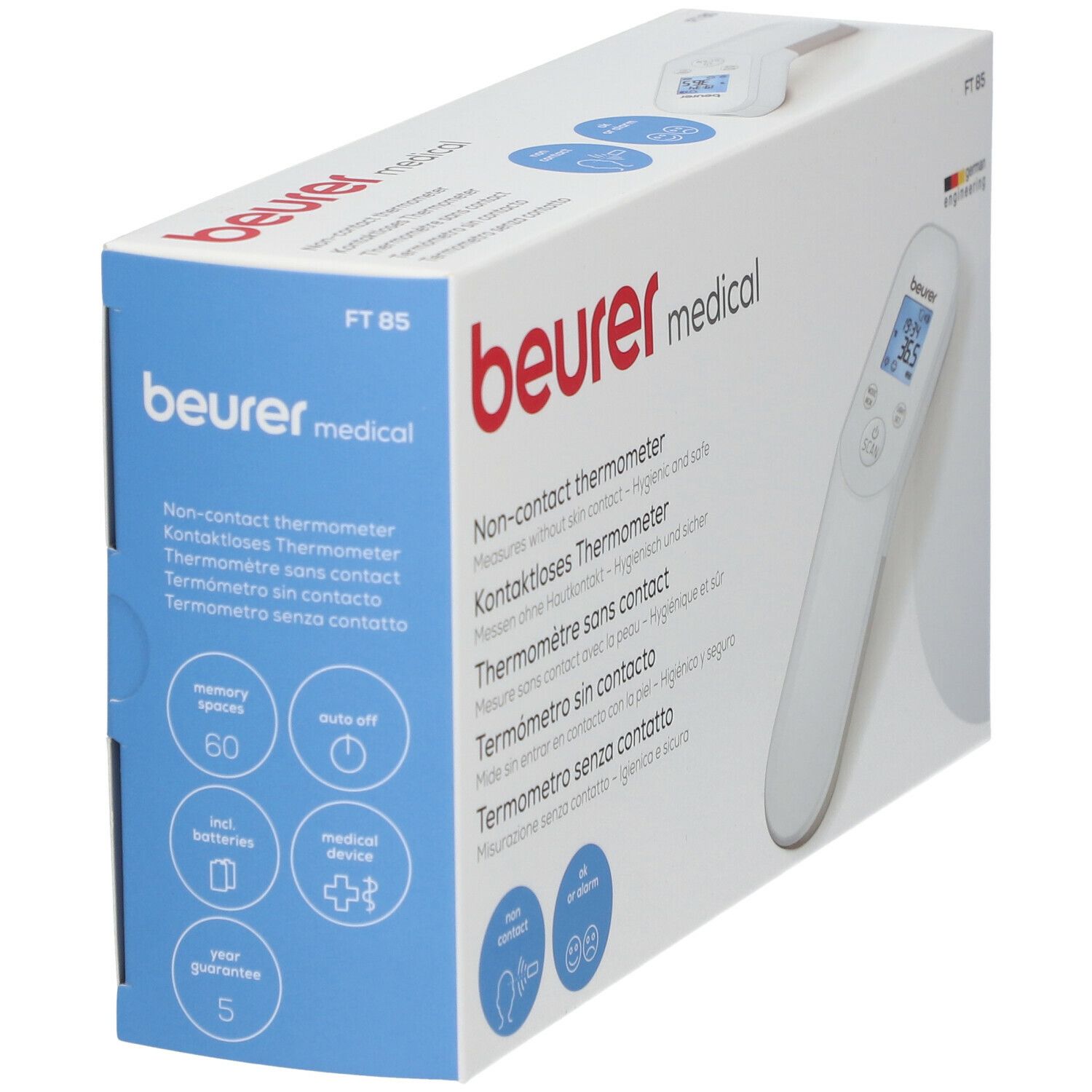 beurer kontaktloses Thermometer FT 85