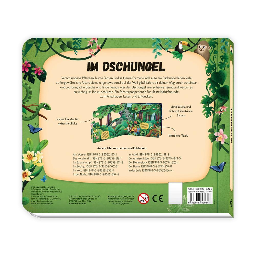 Trötsch Fensterbuch Im Dschungel