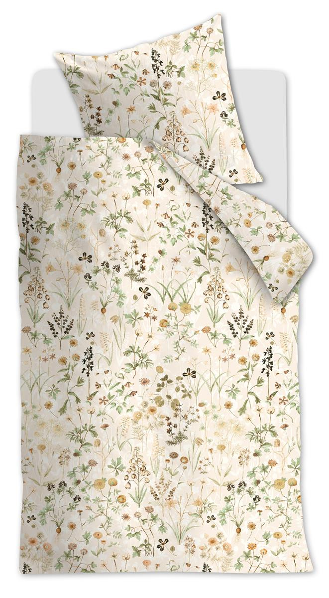 Bettwäsche OLIVIA Satin 135x200 cm, mit 1 Kissen