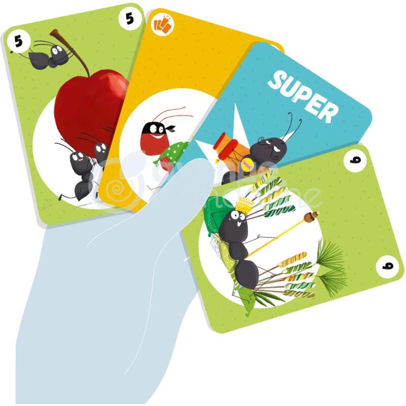 Jeu de cartes, Fourmi'll - Multicolore