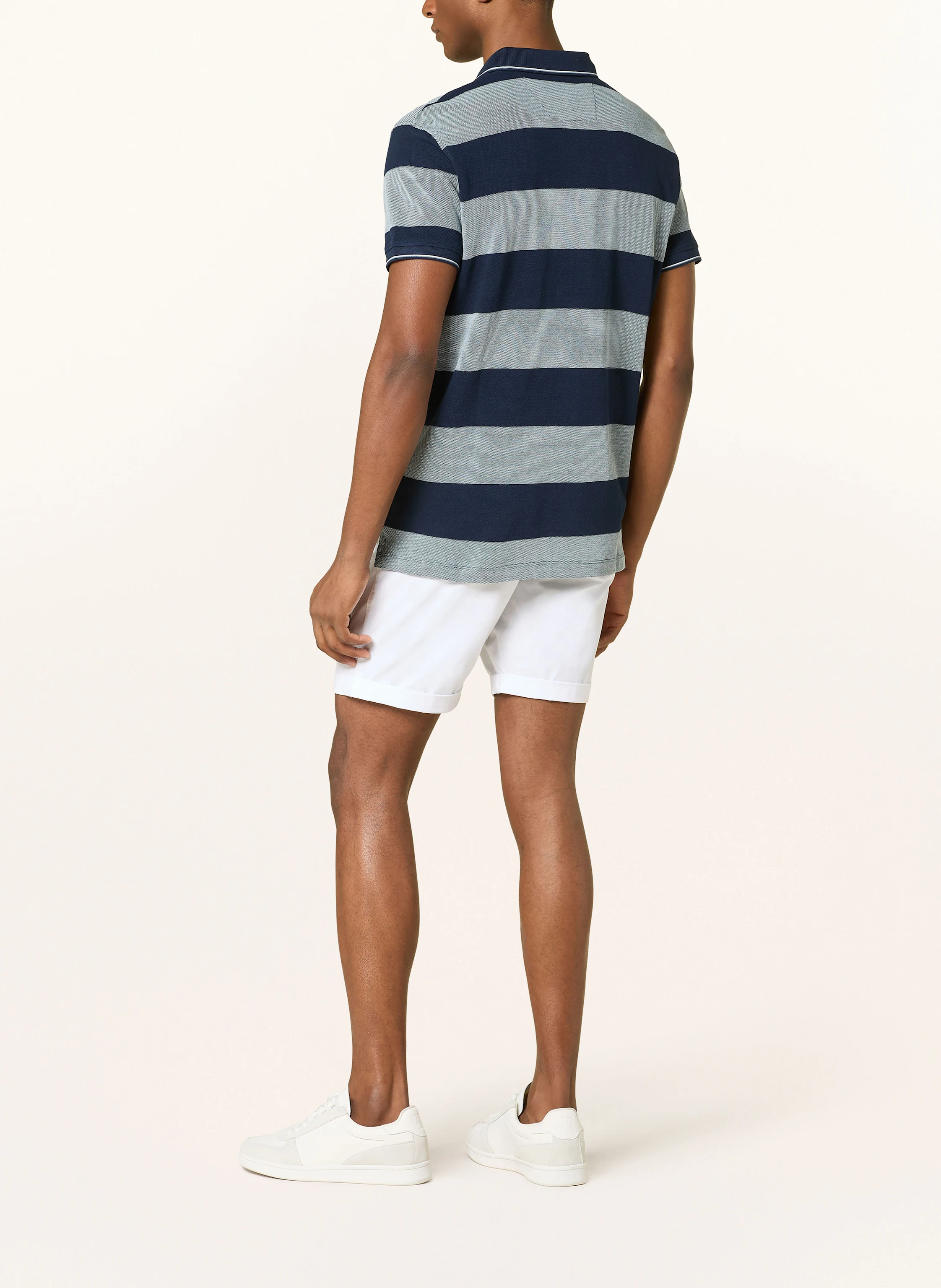 STROKESMAN'S Piqué-Poloshirt