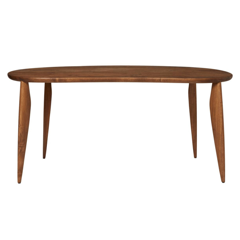 Ferm Living Feve tafel met lade Walnut