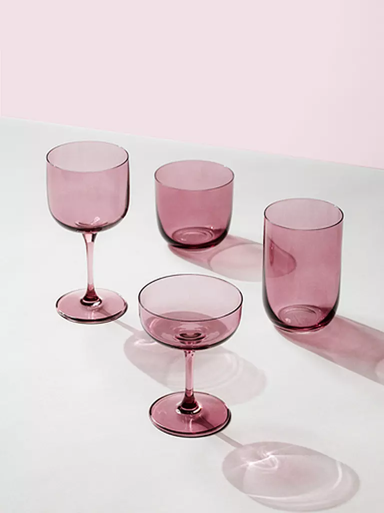 LIKE BY VILLEROY & BOCH Weinglas/Weinkelch 2er Set LIKE GLASS 270ml Grape beere
