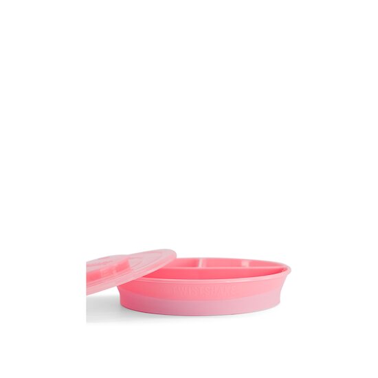 Assiette compartimentée   Rose        6 mois +   de               Twistshake