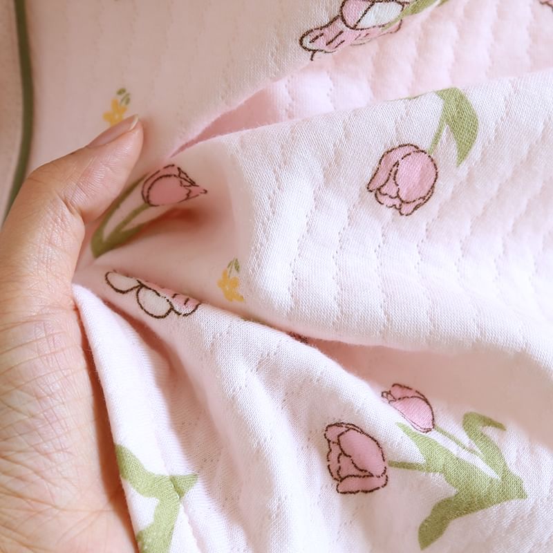 Finlies - Lange pyjamajas met V-hals en print