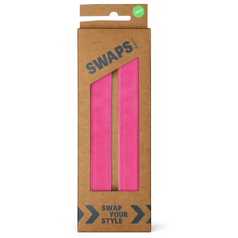 Satch Pack Zubehör SWAPS - Klettstreifen Neon Pink