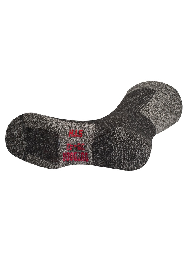 H.I.S Wandersocken Packung, 2 Paar tlg. mit extra Stützfunktion und Polsterung