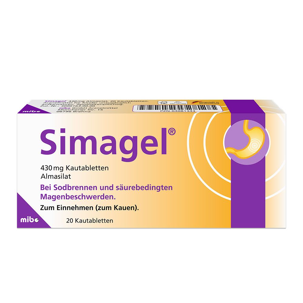 Simagel Kautabletten