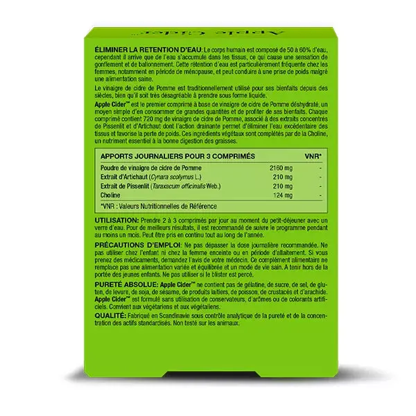 Sidra de maçã New Nordic, 120 comprimidos