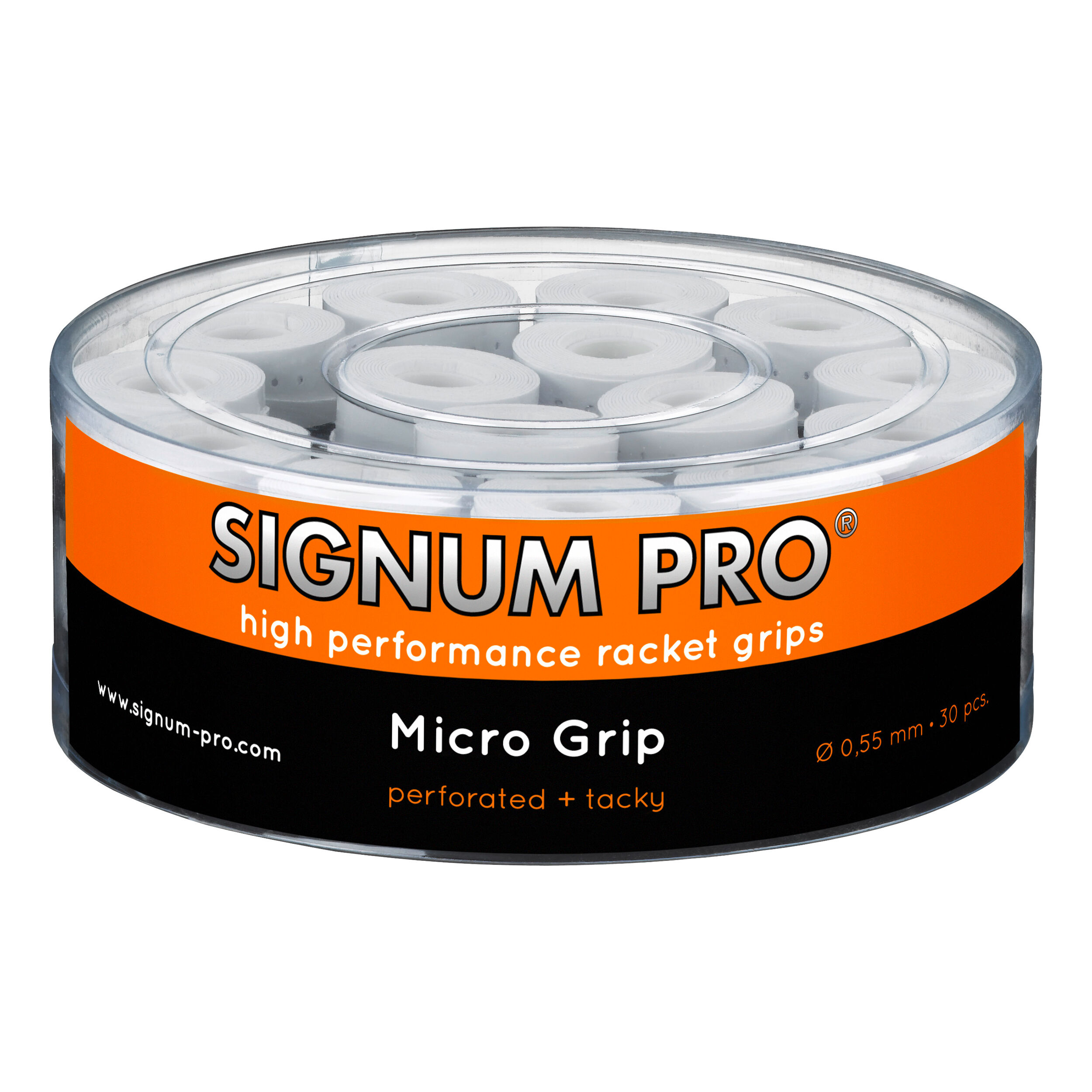 Signum Pro Micro Grip Pack De 30 - Blanc