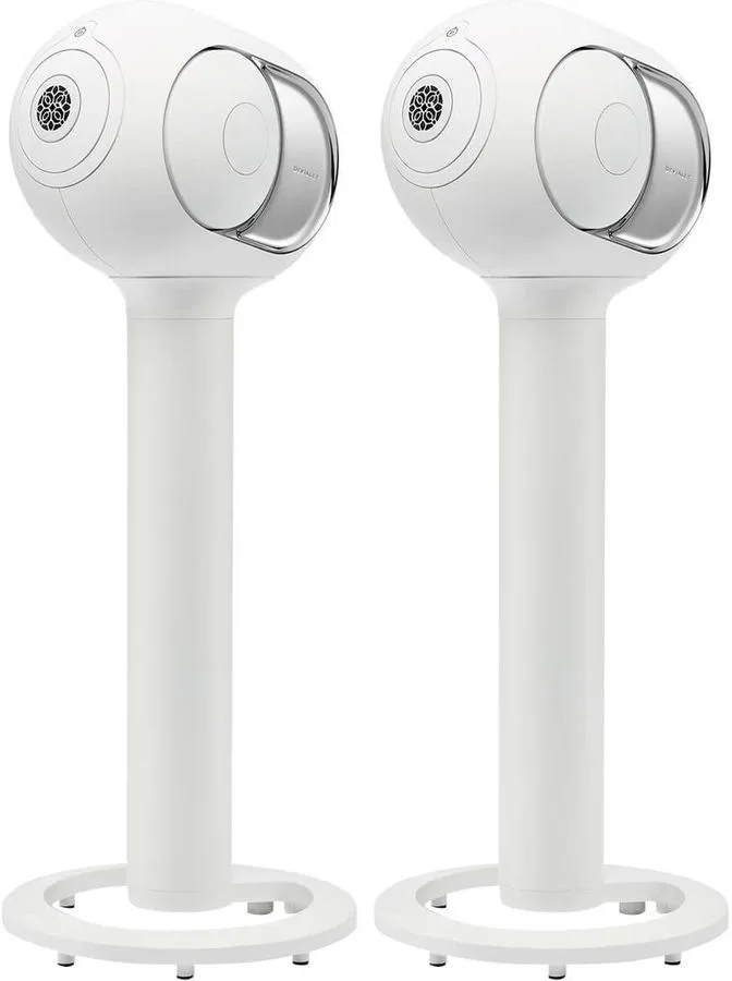 Devialet Phantom I 103 dB Chrome   Tree Blanc mat (la paire) Enceintes connectées