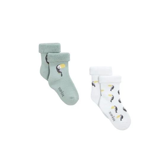 Sous le Citronnier Lot 2 Paires de chaussettes   Botton Bleu/Blanc        23/24   de               Marèse