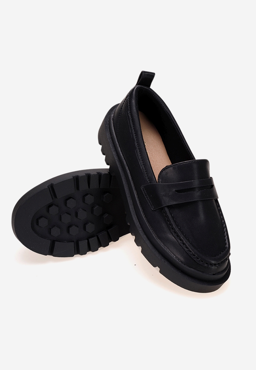 Mocassins enfants noirs Newark A