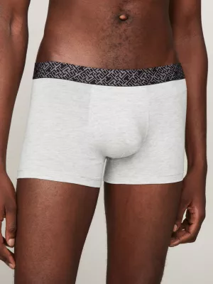 Pacote com 3 Cuecas Boxer com Monograma TH na Cintura