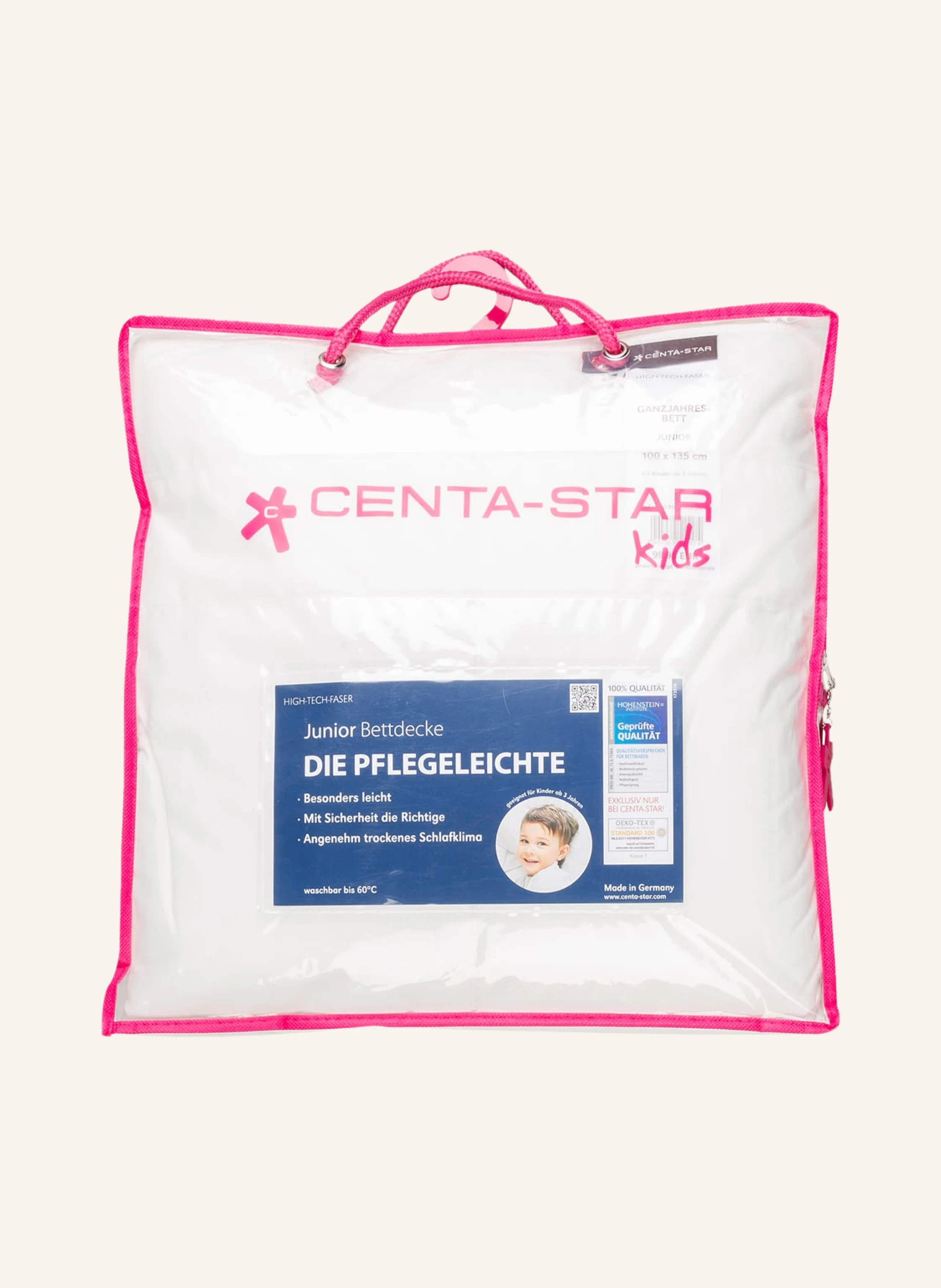 CENTA-STAR Ganzjahres-Bettdecke JUNIOR DUO