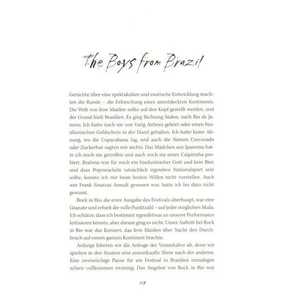 Heyne Verlag Bruce Dickinson What Does