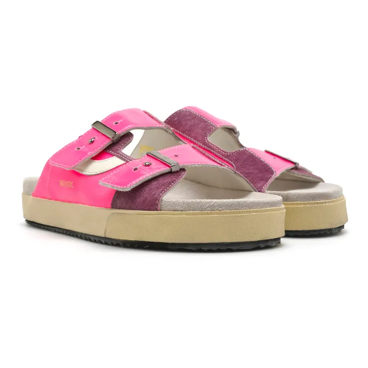 Hidnander Sandales Sundl | Rose fluo