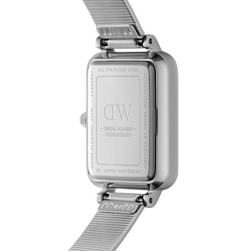 Daniel Wellington Quadro Lumine DW00100580 Dameur, Stål, 20 mm