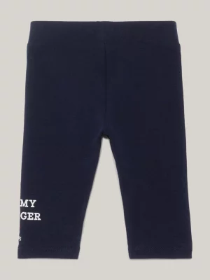 Calça legging comprida com logo personalizado
