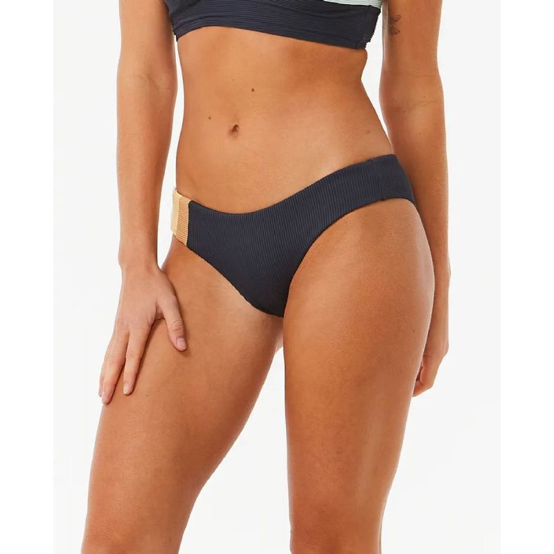 Block Party Spliced Cheeky Hip - Bas de bikini femme